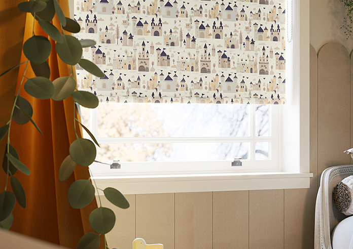 Magic Castle, Stone - Twist&Fit Roller Blind - Image 5